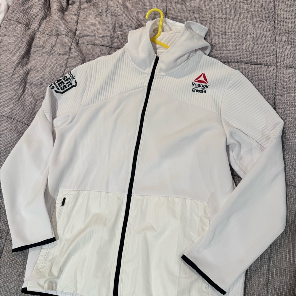 Reebok CrossFit Games 2019 Athlete White Performance Jacket New Never Worn
